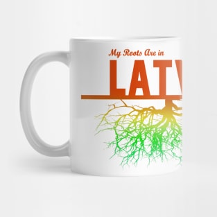 My Roots Are in Latvia Mug